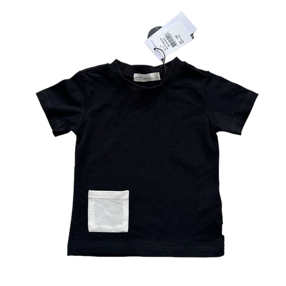 NWT Miles Baby Pocket Tee Size 12m